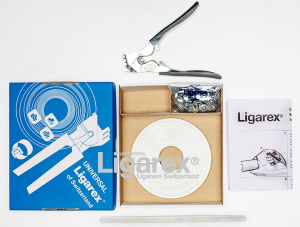 Ligarex®-Kit No. 1, steel electrogalvanized, 10,0 mm