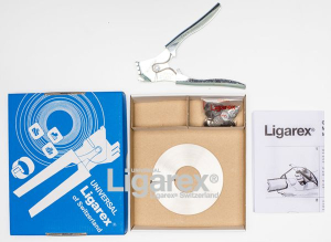 Ligarex®-Kit No. 0, stanless steel Cr/Ni 18/10, 5,0 mm